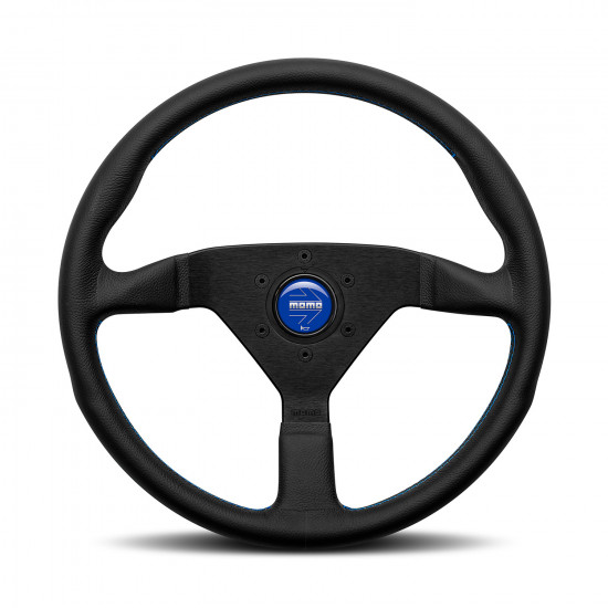 MOMO MOD.78 Steering Wheel - Black Leather